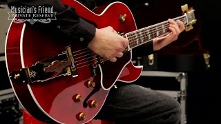 Video thumbnail for Gibson L-4 CES Mahogany Hollowbody Electric Guitar by Musician's Friend