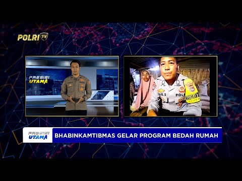LIVE - BRIPKA AGUS SALIM BHABINKAMTIBMAS BANGUN RUMAH WARGA