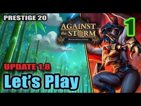 Against the Storm - Fresh Cycle Start with Bats DLC on Bamboo Flats - Full Gameplay (Update 1.8)