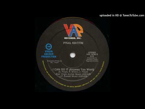 Beautiful Modern Soul Disco 12" Final Edition - I Can Do It