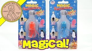 Magic Swimmers Warm Fuzzy Swimming Creatures Fun Novelty Toy!
