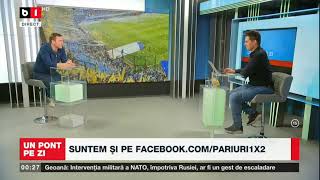 UN PONT PE ZI, 17 MARTIE: Toti ochii sunt pe Cicaldau si Morutan!