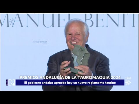 Manuel Benítez “El Cordobés” premiado en Andalucía