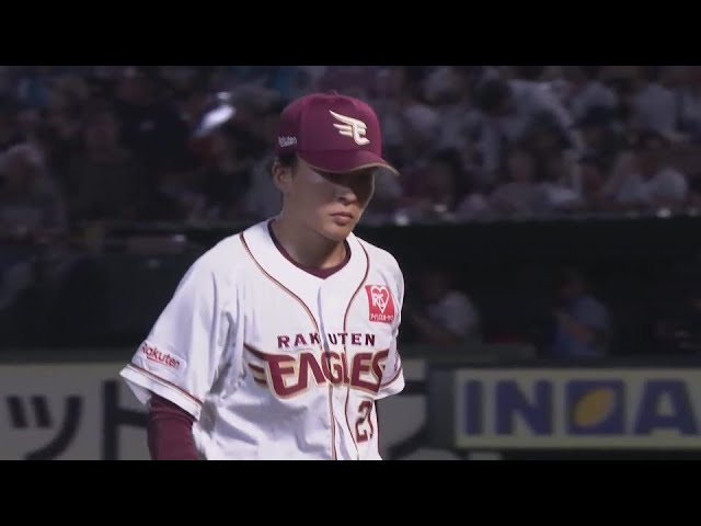 【6回表】力投を見せた!! イーグルス・早川隆久 6回無失点で勝利投手の権利を得る!! 2024年8月20日 東北楽天ゴールデンイーグルス 対 福岡ソフトバンクホークス