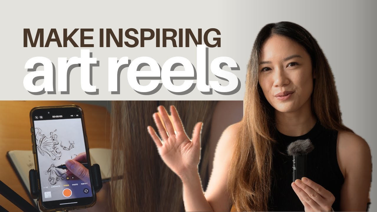 How I Make Aesthetic Art Reels ✍️ Simple Filming, Editing & Posting Process