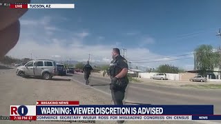 &#39;Nightmare scenario&#39;: Tucson police release body camera footage and 911 calls of ambush