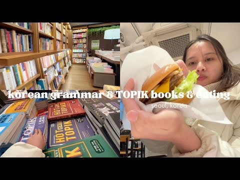 Seul, Coreia - Livraria Kyobo, Harry Potter, TOPIK, Mos Burger |