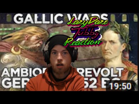 HISTORY FAN REACTION - CAESAR Gergovia 52 BC - Caesar's First Defeat