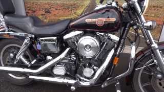 preview picture of video 'HARLEY DAVIDSON Dyna low rider 1340 GARAGE DE LA GRAMMOIRE 44120 VERTOU'
