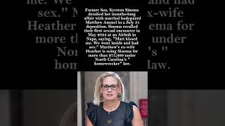 Kyrsten Sinema DETAILS Affair with Married Bodyguard in Deposition 😳