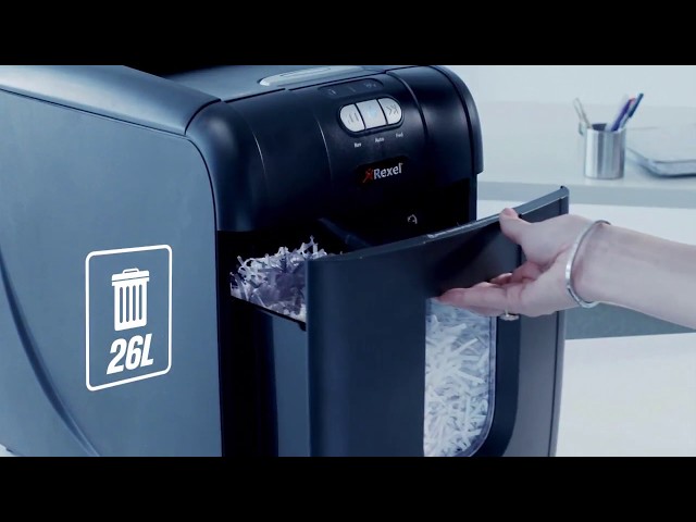 YouTube Video - Rexel Auto Feed Auto+ 130X Cross Cut Shredder
