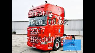 Тягач Scania R580 V8 4X2 TOPLINE RETARDER EURO 6 2017 | Изображение 4 - Autoline