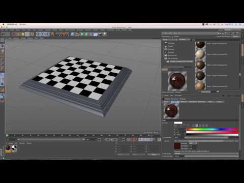Cinema 4D Tutorial How to Model a Chess Set Part 1 Pawn