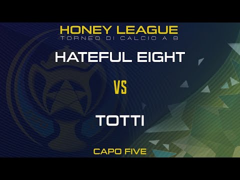 Amichevole Precampionato #1: HATEFUL EIGHT - TOTTI 5-9 ~ All Goals e Highlights