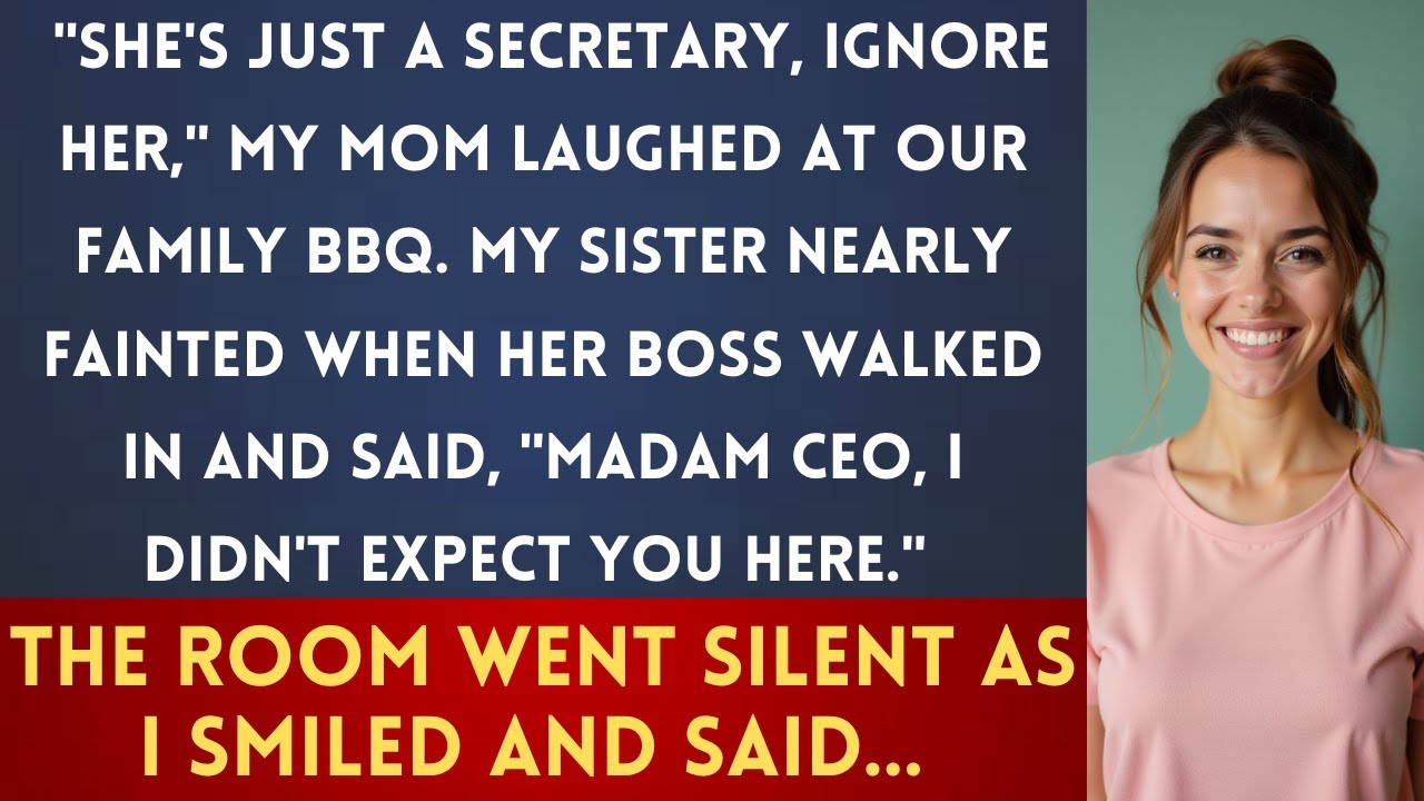 My Parents Called Me "Useless" At Our Family BBQ—Until My Sister's Boss Asked "Why Is The CEO Here?