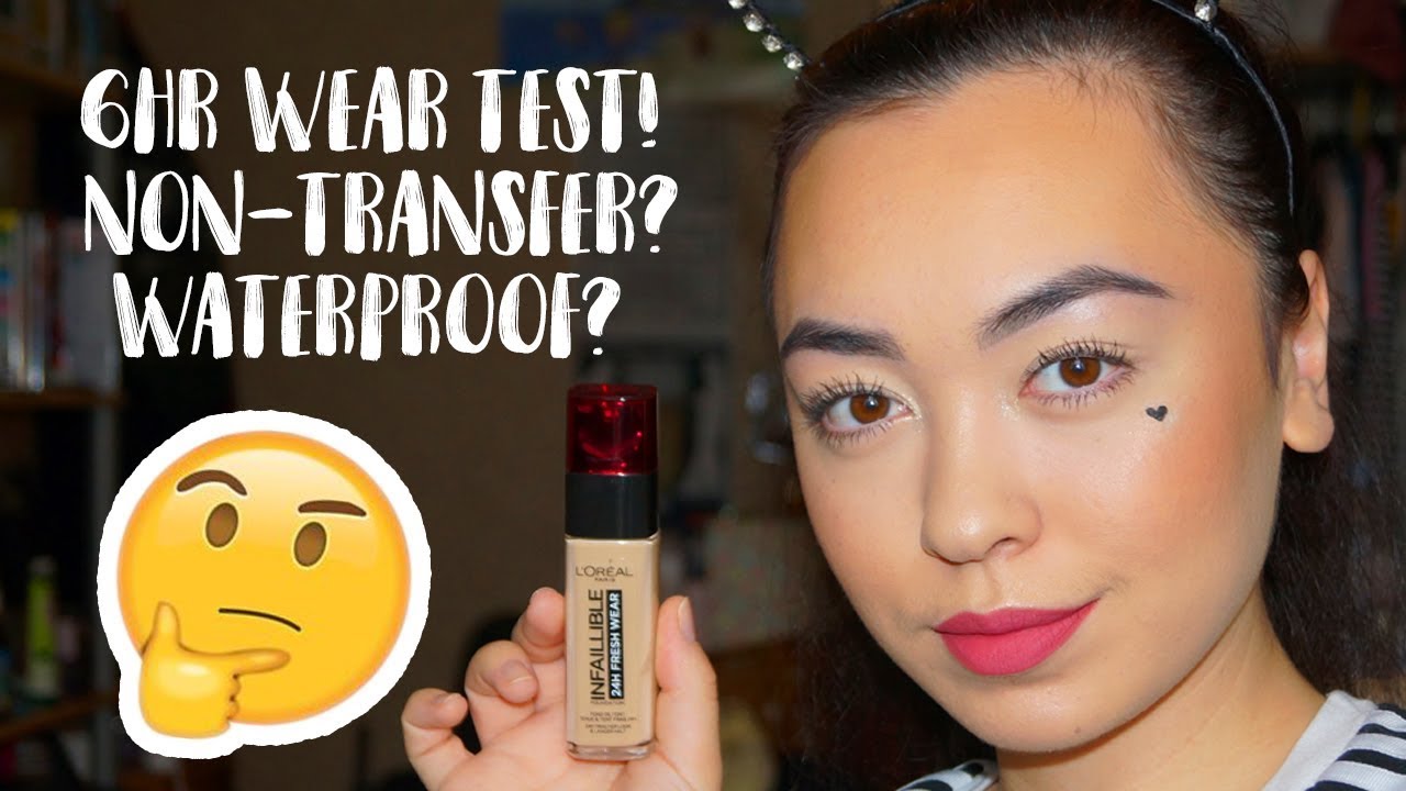NEW L'Oreal Infallible 24HR Fresh Wear Foundation (100 Linen) Review // Caroline Mystee