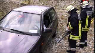 preview picture of video 'Feuerwehrübung im Gewerbegebiet Forsting-Ost'