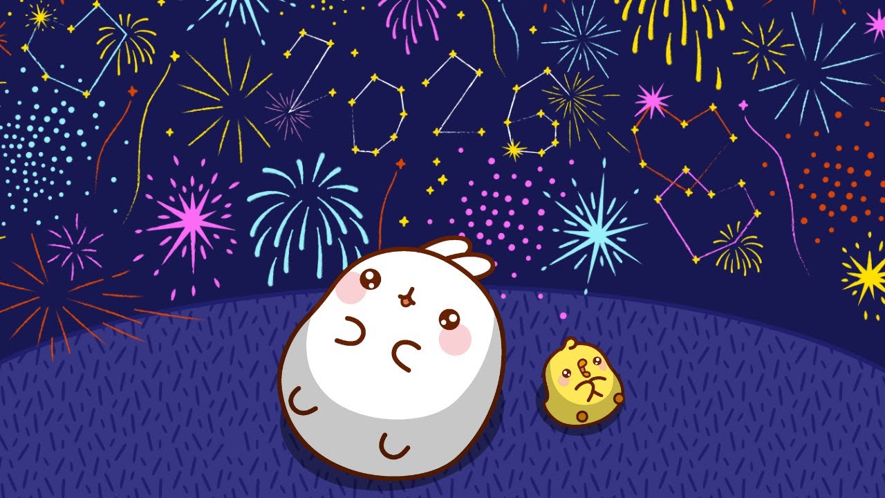 Happy New Year 2026 with Molang! 🎉🎆