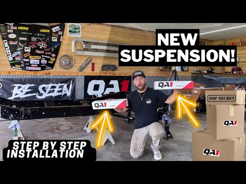 Installing QA1 rear suspension on a 1969 C10!!