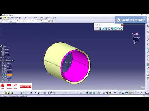 CATIA V5 | HOW TO CREATE DIFFERENT TYPES OF SURFACE | BEGINNERS TUTORIALS |SURFACE MODEL| PART 1