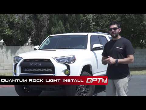 Quantum LED Rock Light Installation (Toyota 4runner) OPT 7 Lighting
