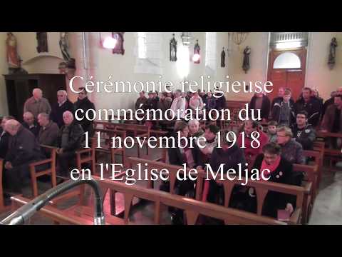 Cérémonie religieuse : commémoration du 11 Novembre 1918 (le 11 novembre 2017)