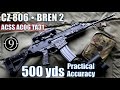 CZ 806 • BREN 2 to 500yds: Practical Accuracy w/ ACSS ACOG TA31