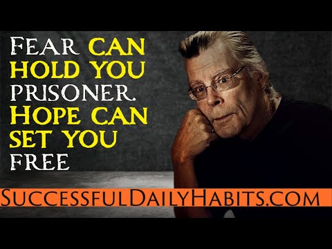 Stephen King Legendary Fiction Writer - Motivation Quotes on Talent vs. Success