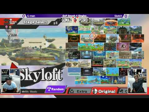GvP Smash 4 Q1 Ep3 2017 - Gman vs Sketch (Winners Round 2)