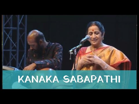 Kanaka Sabapathi by Padmashri Awardee Sangita Kalanidhi Smt Aruna Sairam @ Saarang 2015