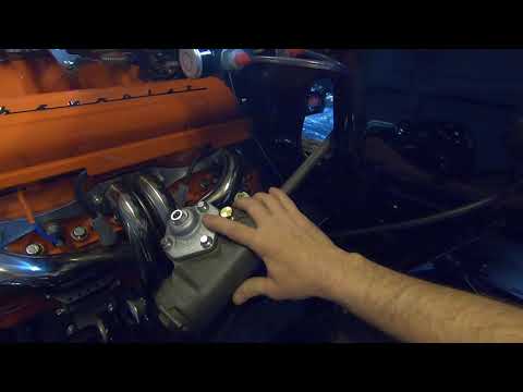 1955, 56,57, Chevy steering box adjustment. Don't rebuild it till you try this