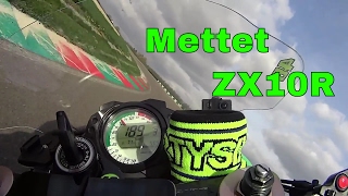 ➊ Mettet fastest lap 1.11.93 onboard Kawasaki ZX10R motorsportschool 2017