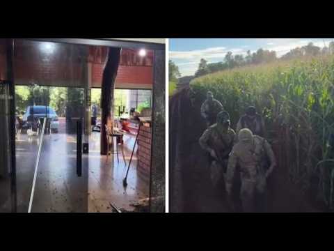 Enfrentamiento armado en Canindeyú deja un guardia herido