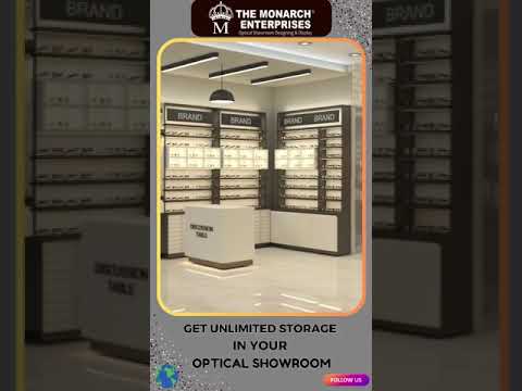 Non Lockable Rod for Optical Frames Display