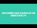 6. Sınıf  İngilizce Dersi  Giving and responding to simple suggestions How committed are Americans to the values, norms and processes of democracy itself? As non-democratic and illiberal ... konu anlatım videosunu izle