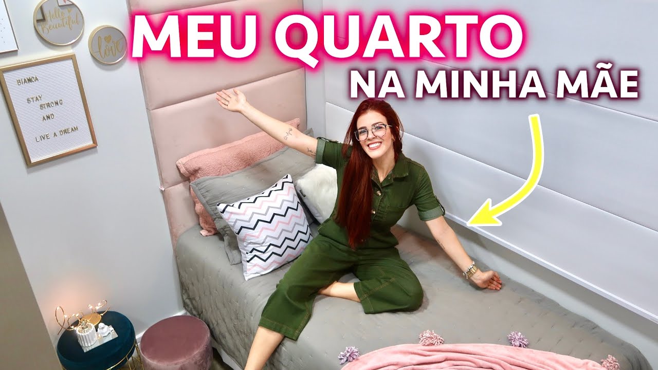 TOUR PELO MEU QUARTO PEQUENO E BEM DECORADO!