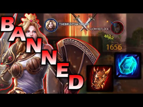 CRAZY ATHENA BUILD ONE SHOTS PEOPLE! - Smite Season 8