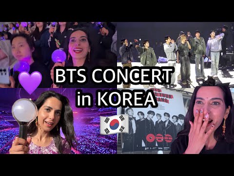 🇰🇷 I WENT TO BTS CONCERT in KOREA 💜 #Arirang #BTS part2