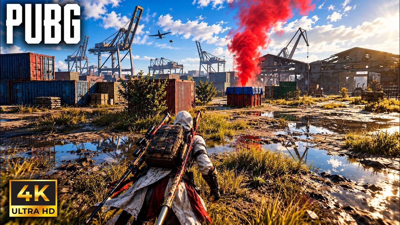 PUBG PC: DEFENDEMOS POCHINKY, UN PUENTE y la MONTAÑA 😎 Estos GRAFICOS se ven BRUTALES