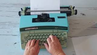 1960s Smith Corona Coronet Super 12 Coronomatic Vintage Typewriter Tutorial