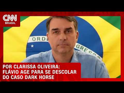 Flávio Bolsonaro age para se descolar do caso Dark Horse; veja análise | LIVE CNN