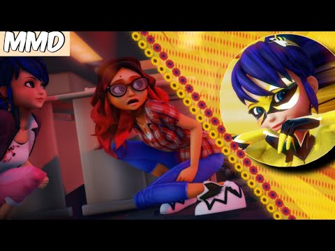 [ MMD Miraculous Ladybug S5] Goldie Bee (Marinette with Bee miraculous) transformation! + Debut