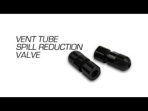 Vent Tube Spill Reduction Valves
