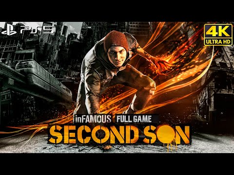 inFamous Second Son - Full Game Walkthrough (PS5) 4K 60FPS