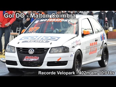 Gol aspirado Nitrometano - Malton Coimbra - Recorde no Velopark