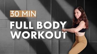 30 MIN FULL BODY HIIT | No Equipment | Very Intense & Sweaty | Build & Burn
