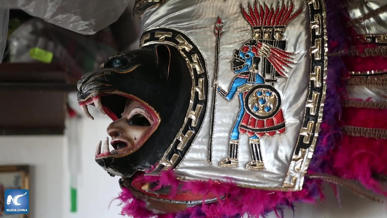 Tradición de máscaras y danza de tlahualiles mantiene vivo legado cultural en oeste de México