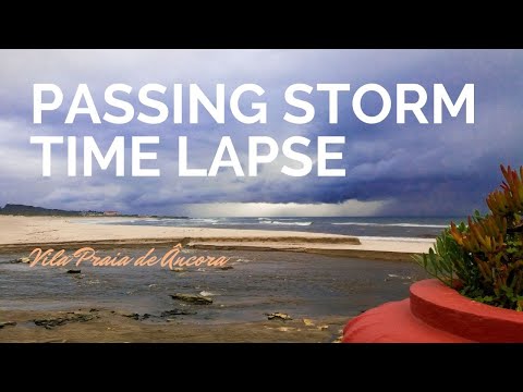GoPro HERO7 Black - Passing Storm Time Lapse at Vila Praia de Âncora