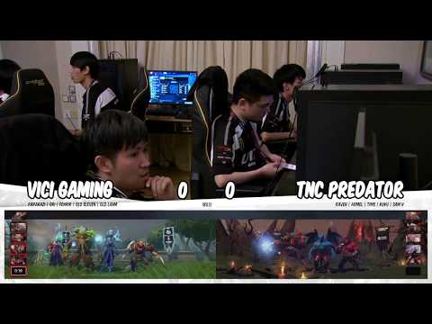 TNC Predator vs Vici Gaming Game 1 | China Dota 2 Supermajor Group Stage Day 1