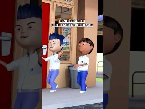 GENG SEKOLAH BERI TAHU GURU BESAR
